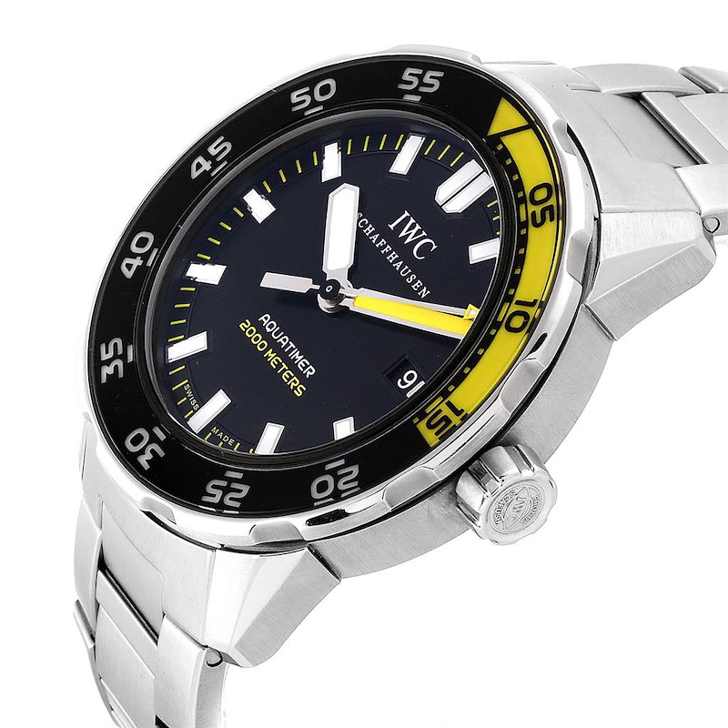 IWC Aquatimer 2000 Automatic Steel Mens Watch IW356801