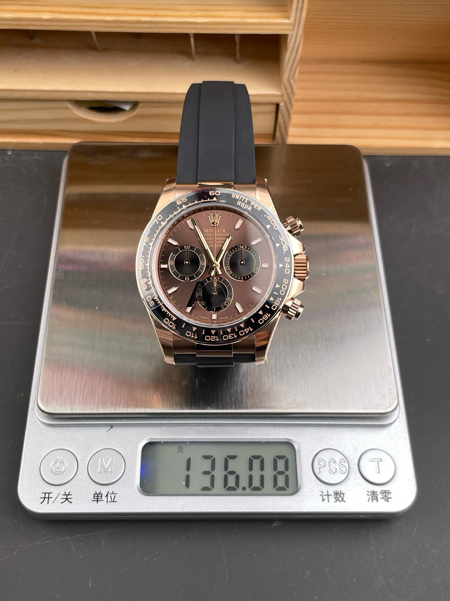New Chocolate Daytona Rose Gold