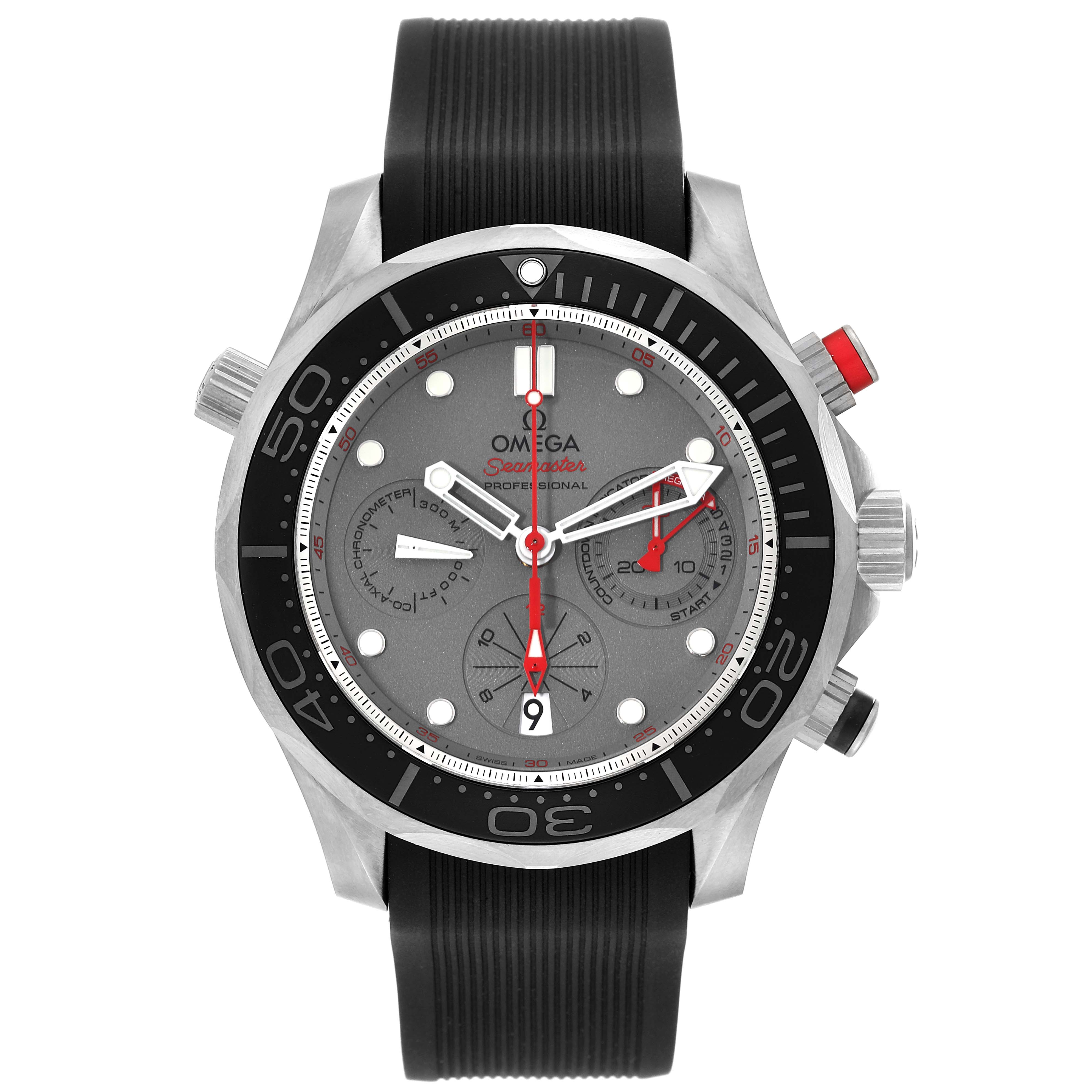 Omega Seamaster 300 ETNZ Titanium Mens Watch 44.0 MM 212.92.44.50.99.001