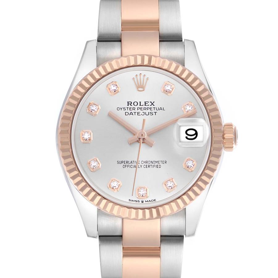 2025 NEW Rolex Datejust 31 Oyster, 31 mm, yellow gold and diamonds M278288RBR-0041