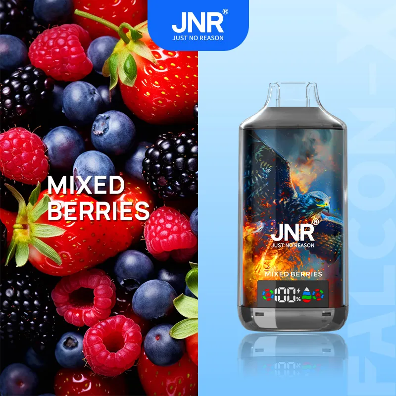 🔥 JNR Falcon-X 18K Jednorazowy Vape | 2% Nikotyny 💨 18,000 Puffów 🍓🥭❄️ | Ulepszona wersja 16K 🚀 | Szybka wysyłka z Polski 1-3 dni 🚚🇵🇱 | Amerykańska jakość 🇺🇸