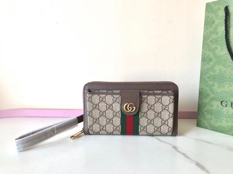 Replica Gucci Ophidia GG Wallet Beige