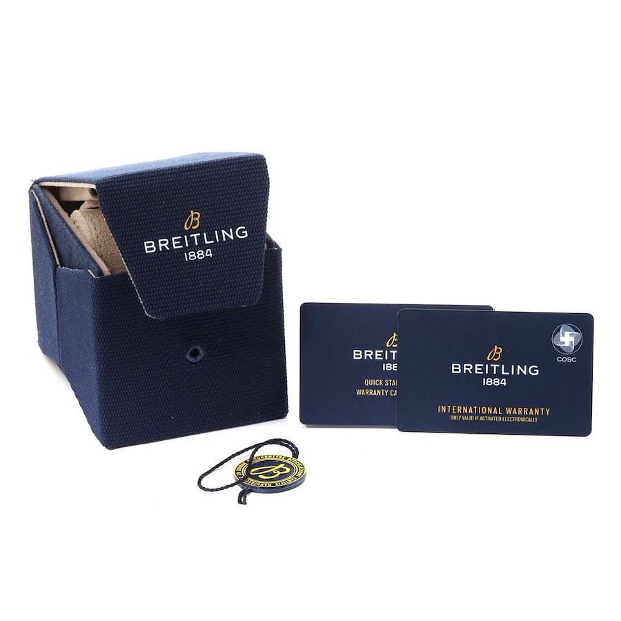 Breitling Superocean Heritage II 42 Green Dial Steel Mens Watch AB2010
