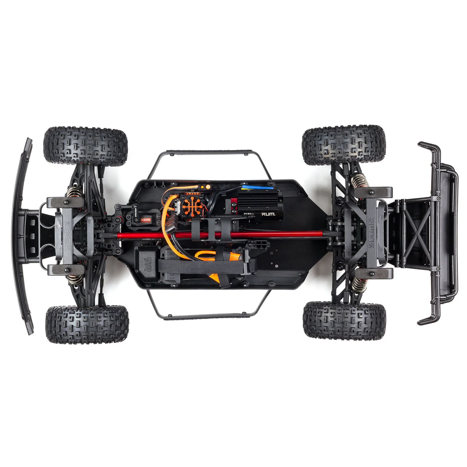 ARRMA 1/7 MOJAVE 6S V2 4WD BLX Desert Truck with Spektrum Firma RTR, Green/Black