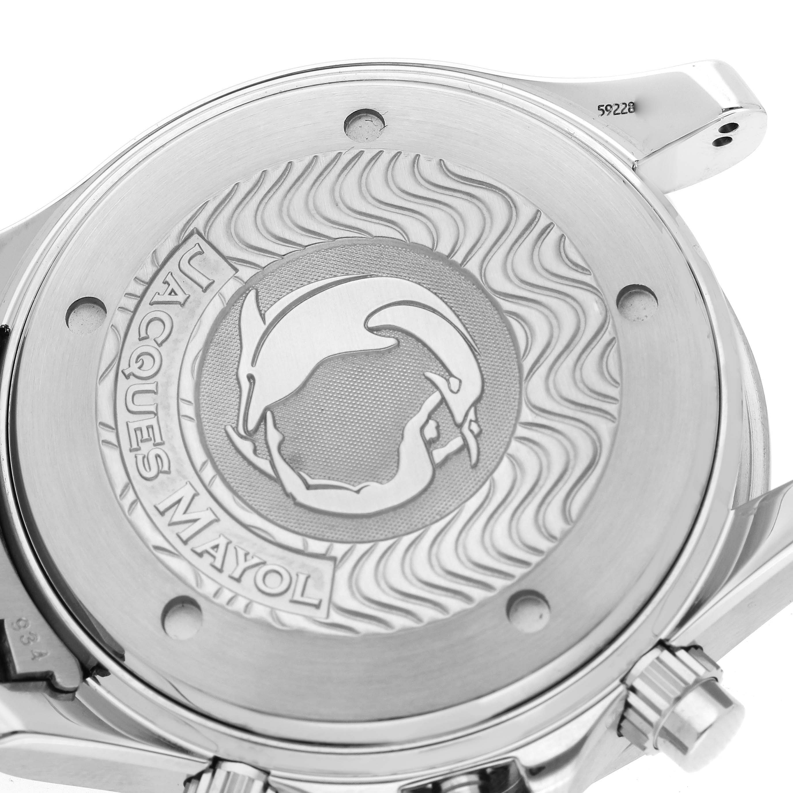 Omega Seamaster Apnea Jacques Mayol Silver Dial Mens Watch 42.0 MM 2595.30.00