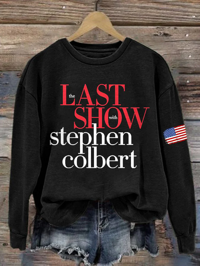 🔥Buy 3 Get 15% Off🔥Retro Last Show Print Sweatshirt