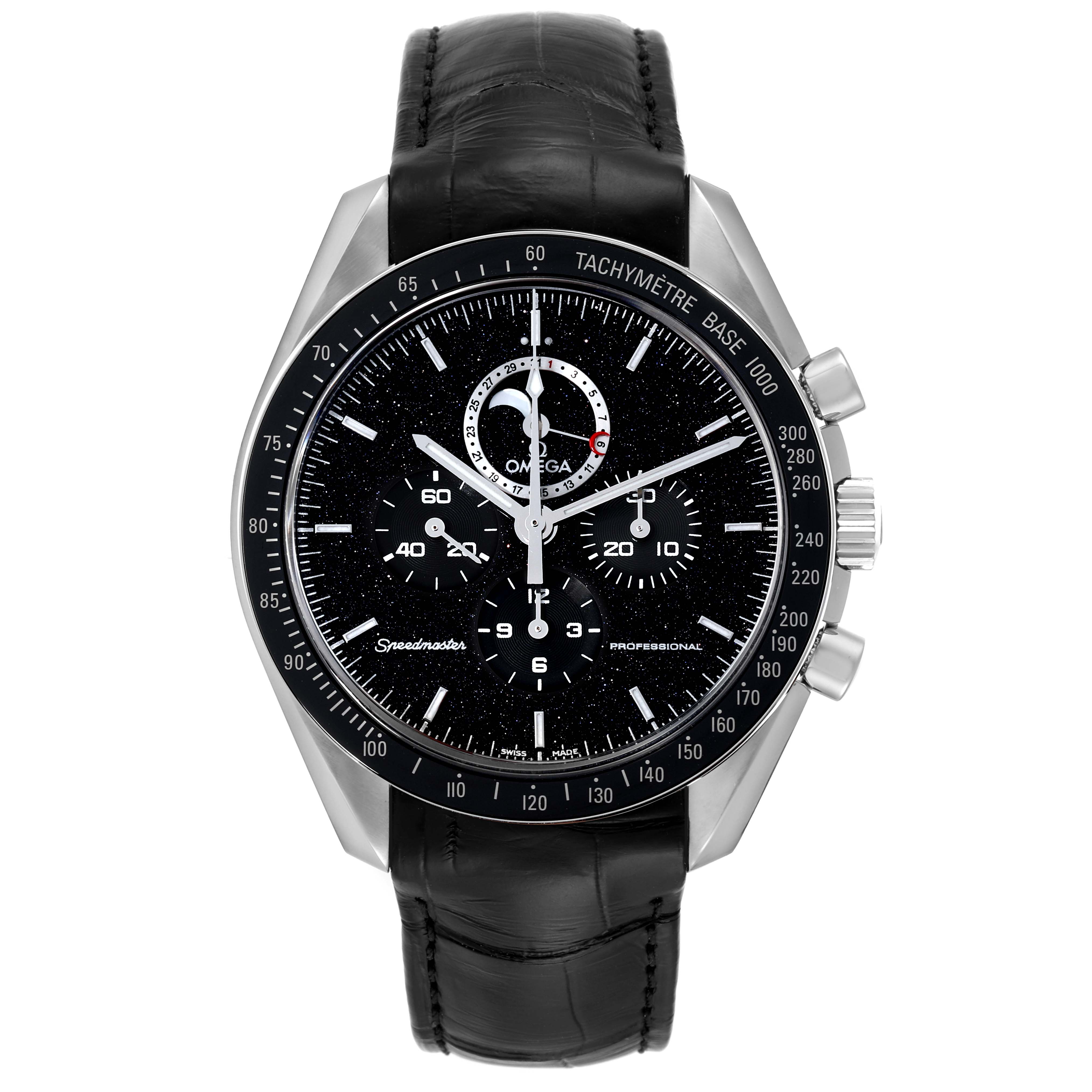 Omega Speedmaster Moonphase Steel Mens Watch 44.25 MM 311.33.44.32.01.001