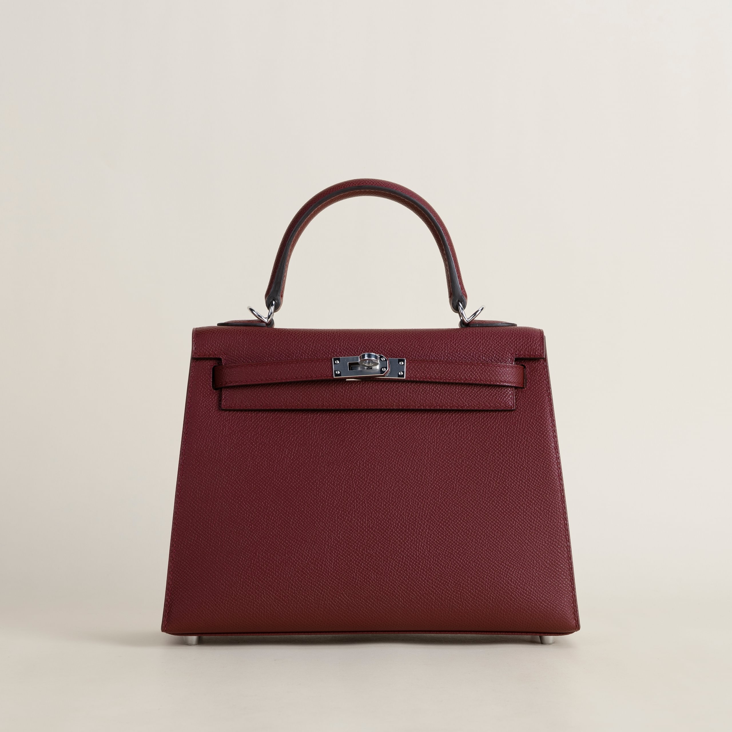 Kelly 25 epsom rouge H PHW