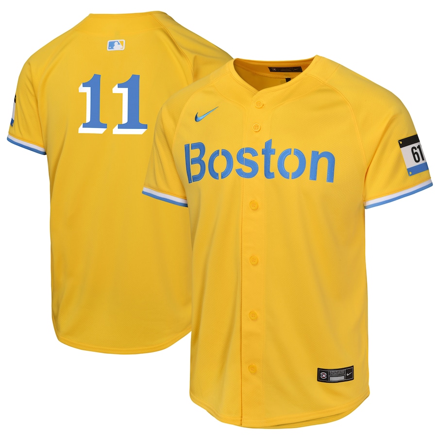 Rafael Devers Boston Red Sox Youth City Connect Limited Player Jersey Gold