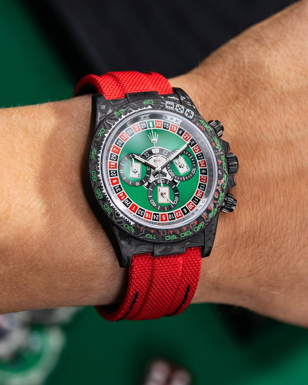 DiW 41mm Rolex Daytona LUCKY PLAYER (CASINO) 41mm