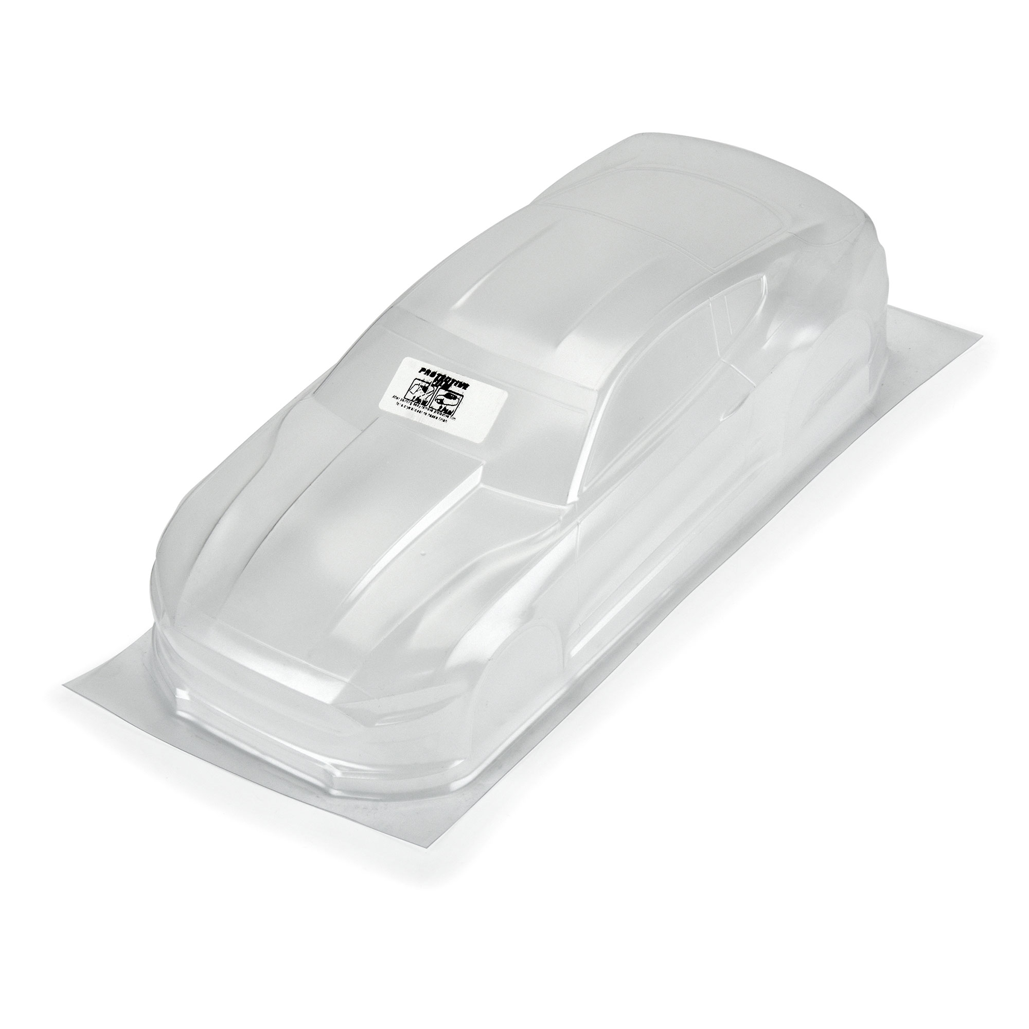 1/16 2021 Ford Mustang Cobra Jet Clear Body: Losi Mini Drag Car
