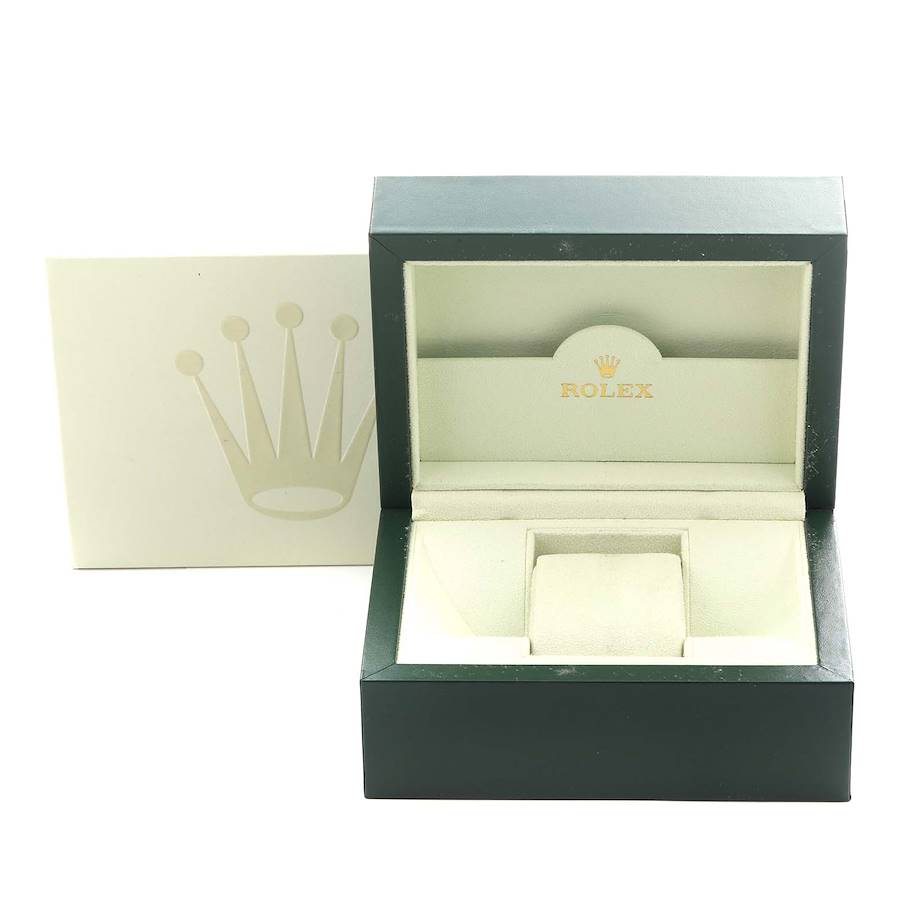 Rolex Air King 34mm White Dial Steel Mens Watch 114200