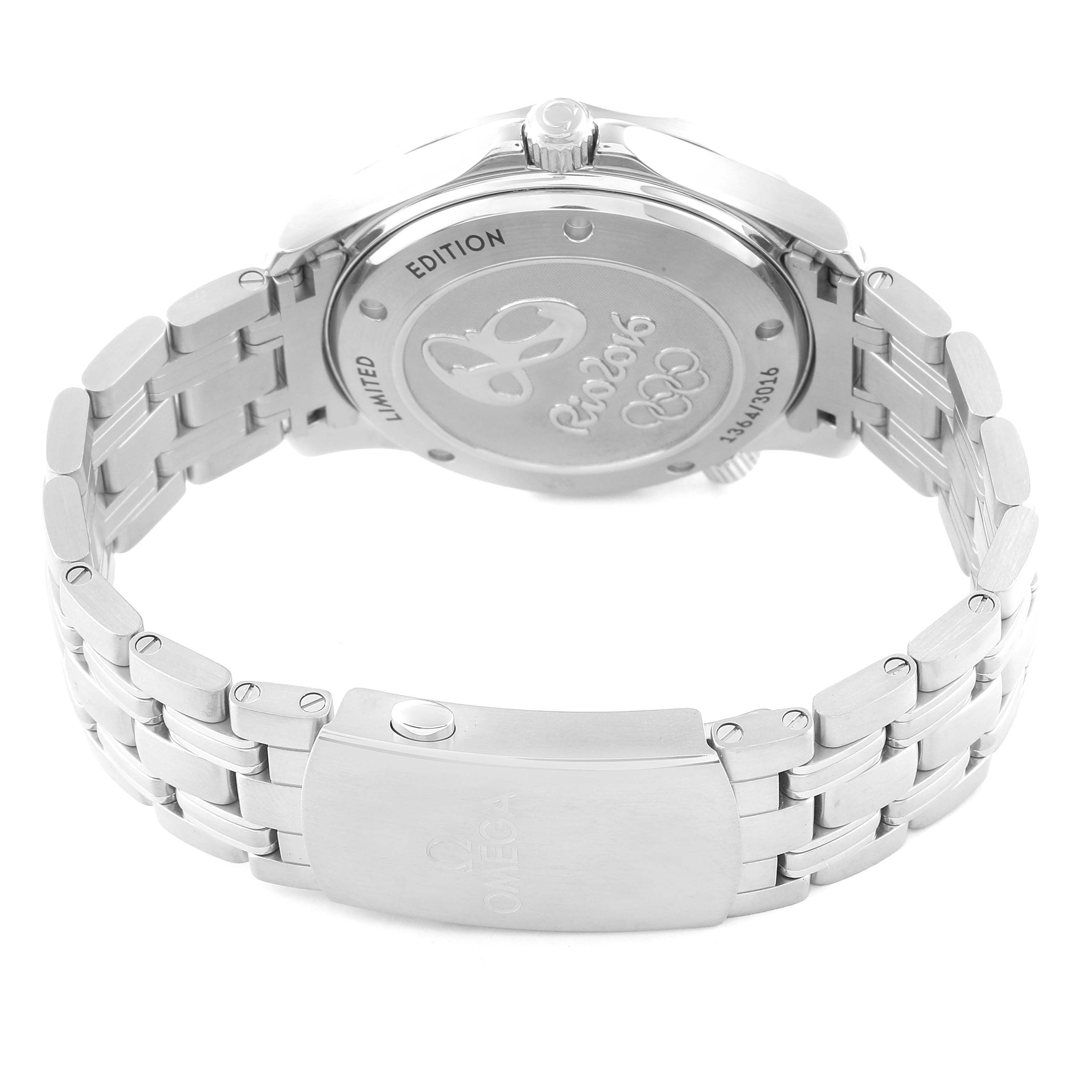 Omega Seamaster Olympic Rio 2016 LE Steel Watch 41.0 MM 522.30.41.20.01.001