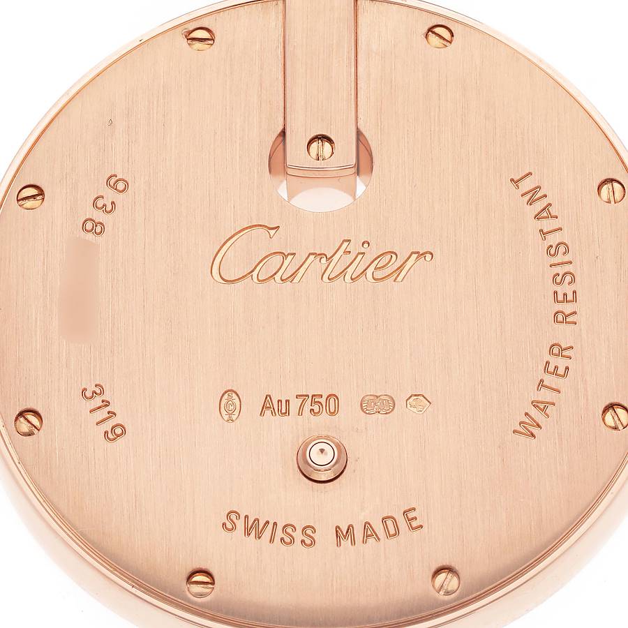 Cartier Captive Rose Gold Diamond Ladies Watch WG600011