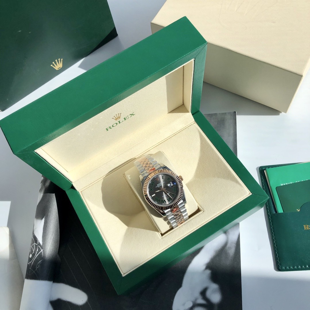 【Super Clone】Rolex  Double-Headed Datejust Series 🔥 41mm Rose Gold Datejust
