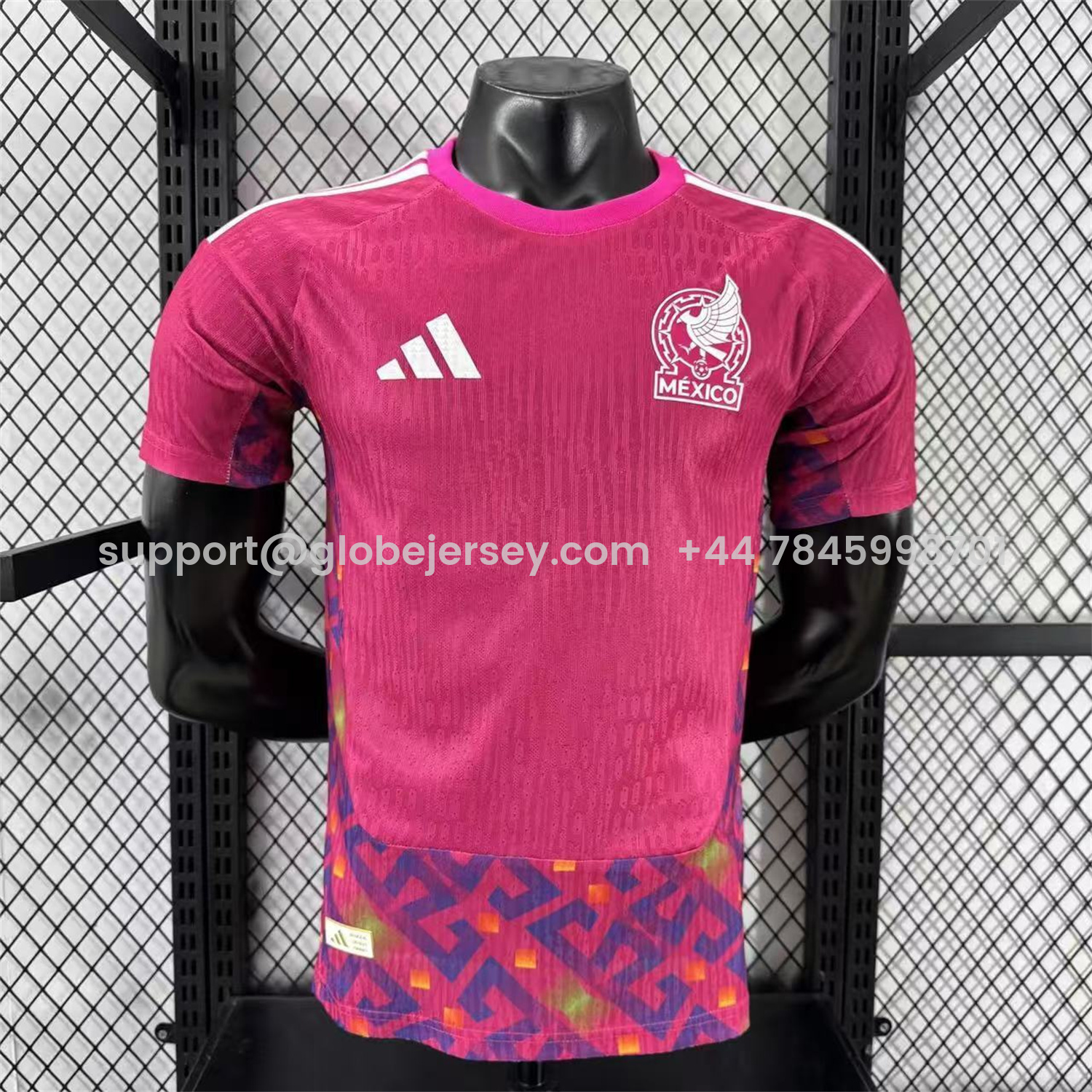 Mexico 2026 Pink Goalkeeper Jersey - Player Version