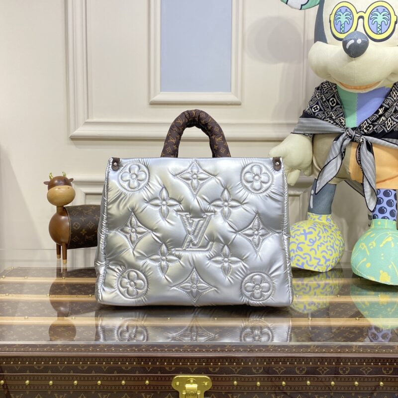 Replica LV Onthego Silver Soft