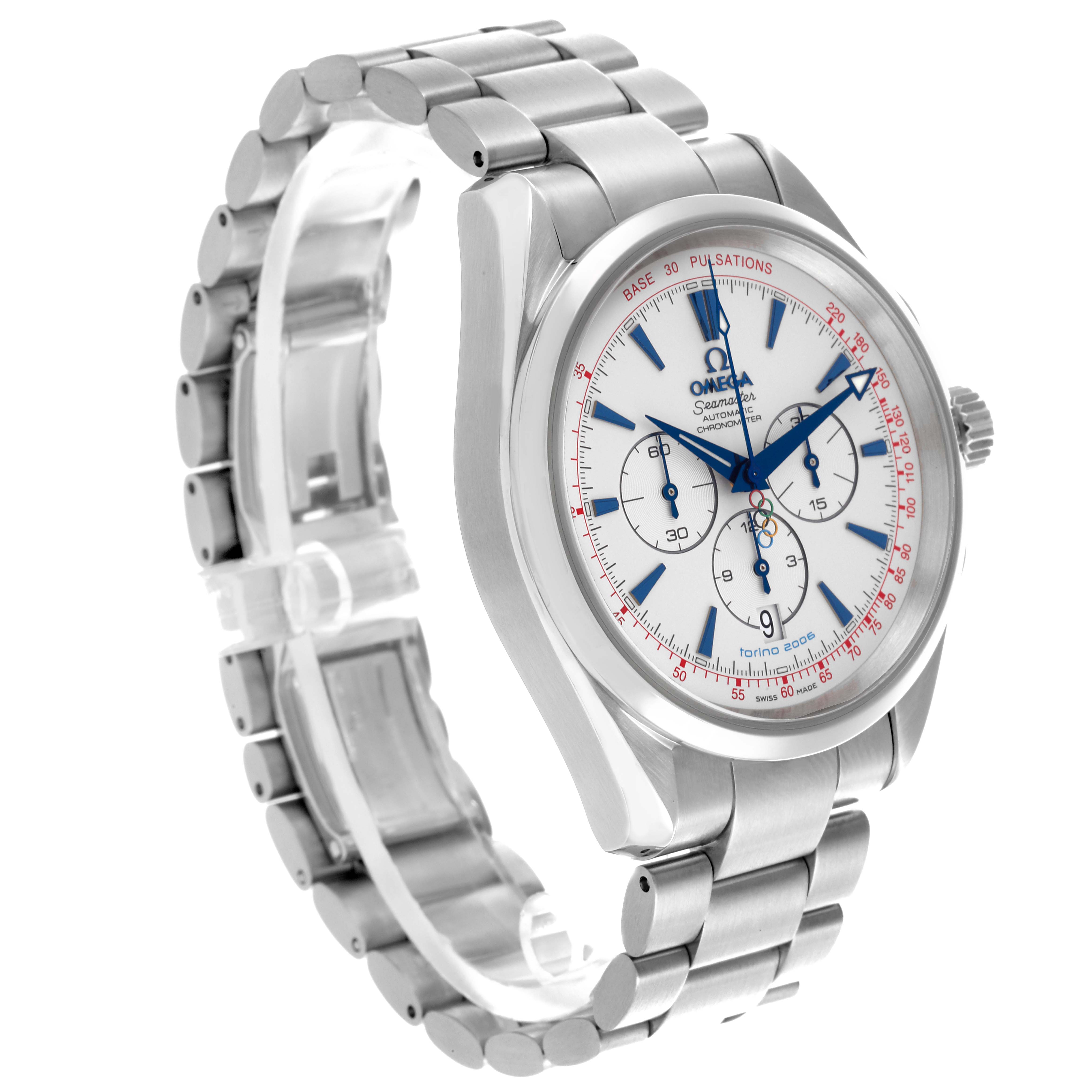 Omega Seamaster Aqua Terra Torino Olympics Steel Mens Watch 42.0 MM 2515.30.00