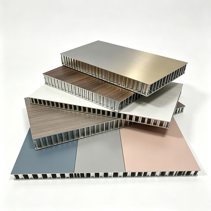 Eco-Friendly Fire Resistant Aluminum Honeycomb Alloy Panel Various Sizes for Architectural Cladding & Caravan Decoration