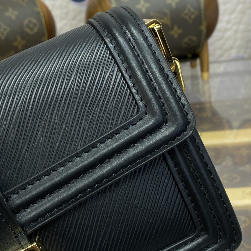Replica Louis Vuitton Dauphine East West Black