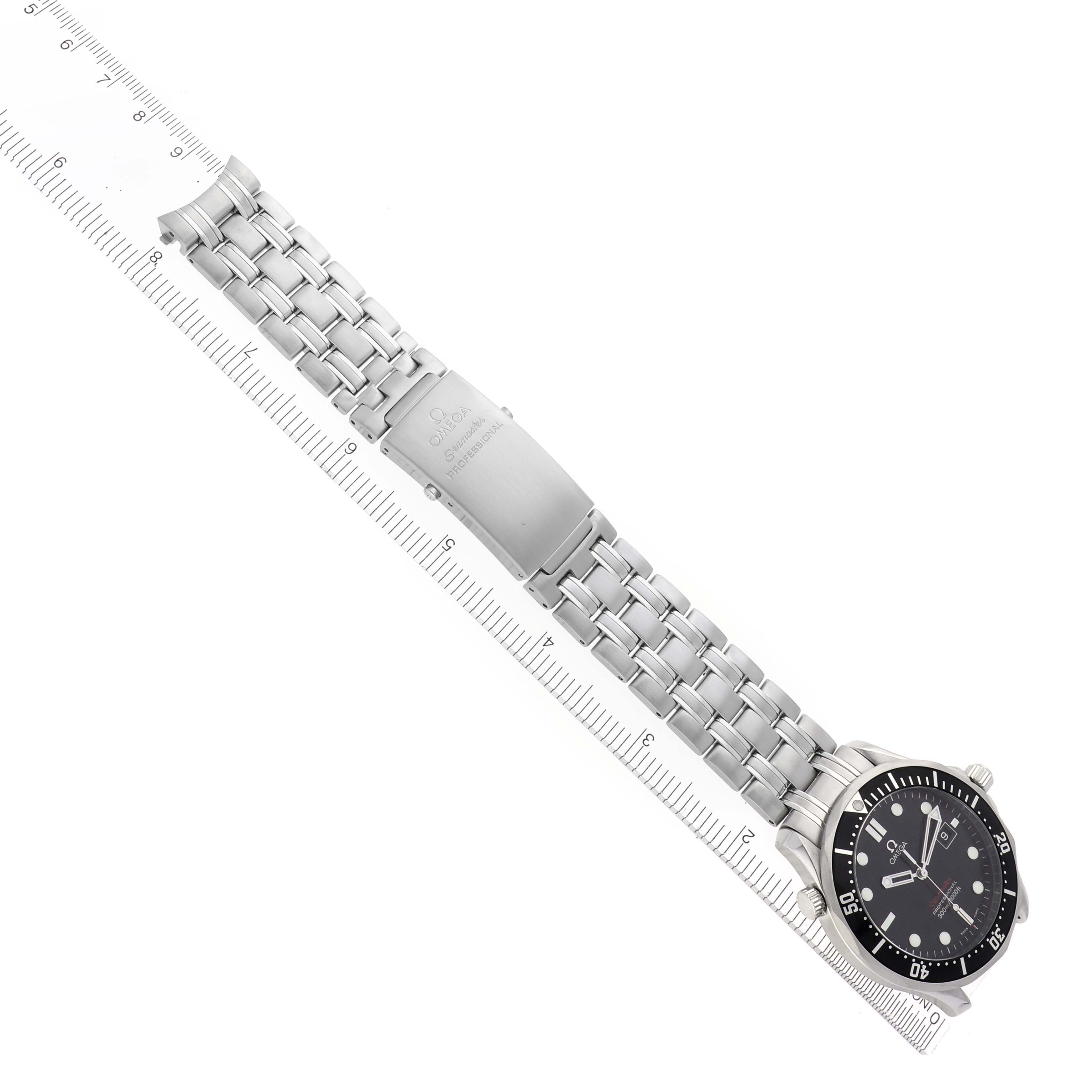 Omega Seamaster Quartz Black Dial Steel Mens Watch 41.0 MM 212.30.41.61.01.001