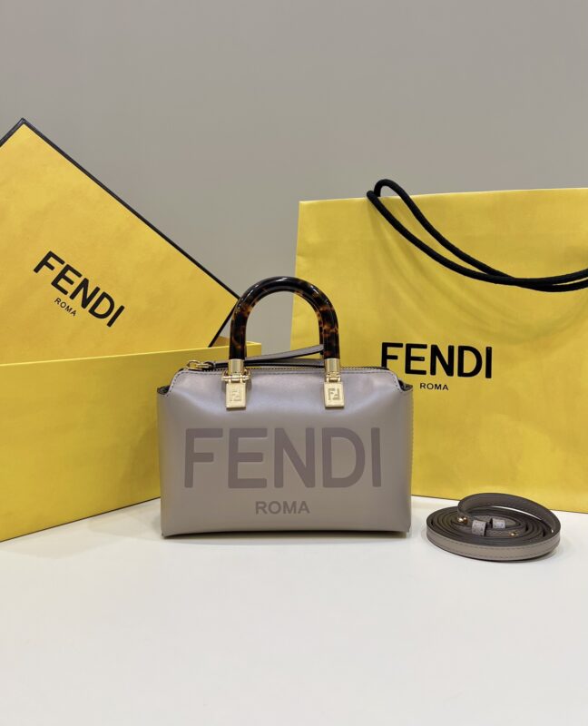Replica Fendi By The Way Boston Dark Beige