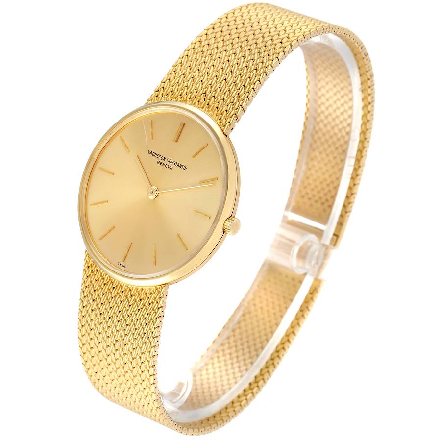 Vacheron Constantin Patrimony Yellow Gold Vintage Mens Watch 6872
