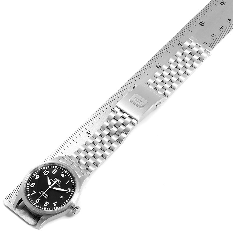 IWC Pilot Mark XVIII Black Dial Steel Mens Watch IW327011