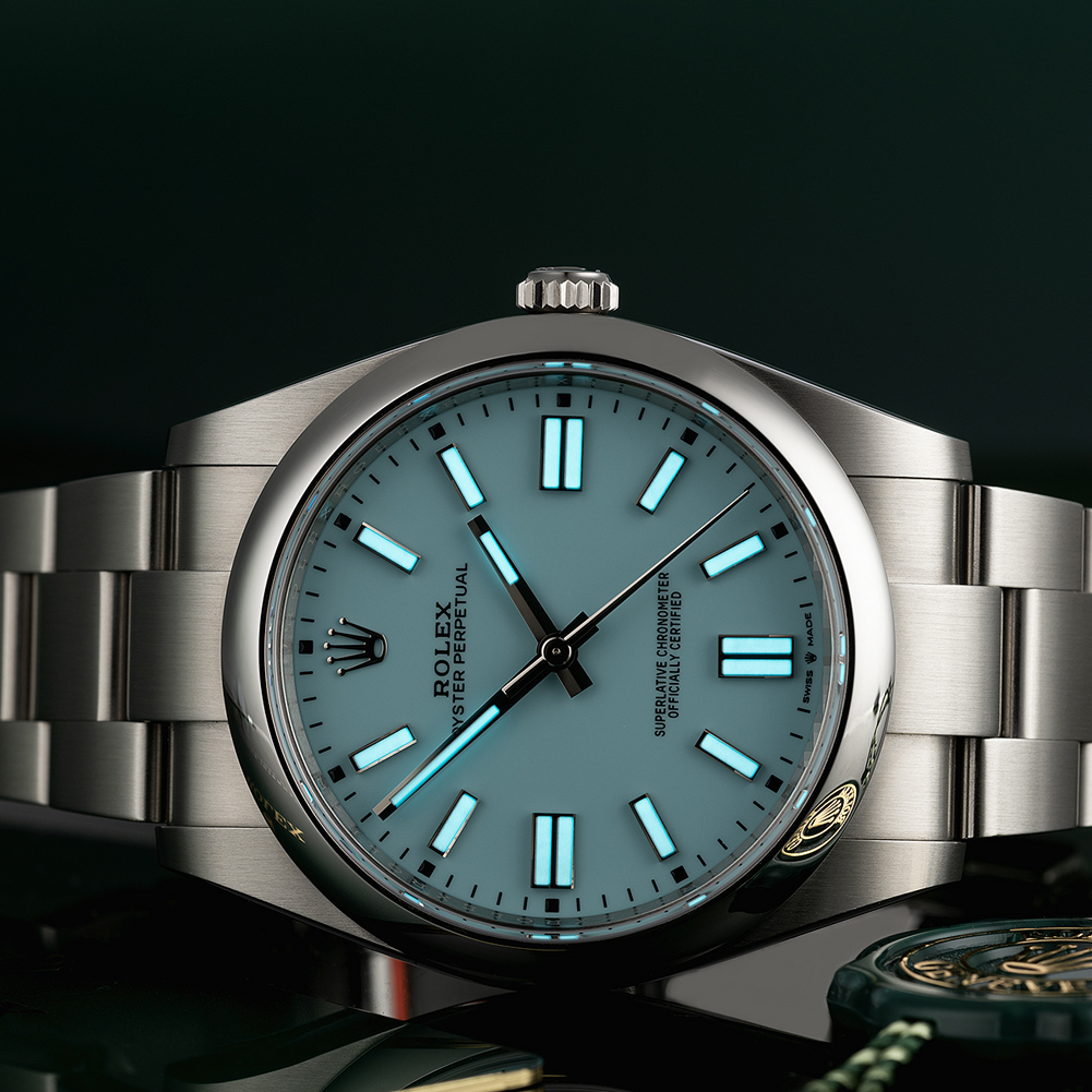 Rolex Oyster Perpetual 124300 Series 41mm "Tiffany Blue"