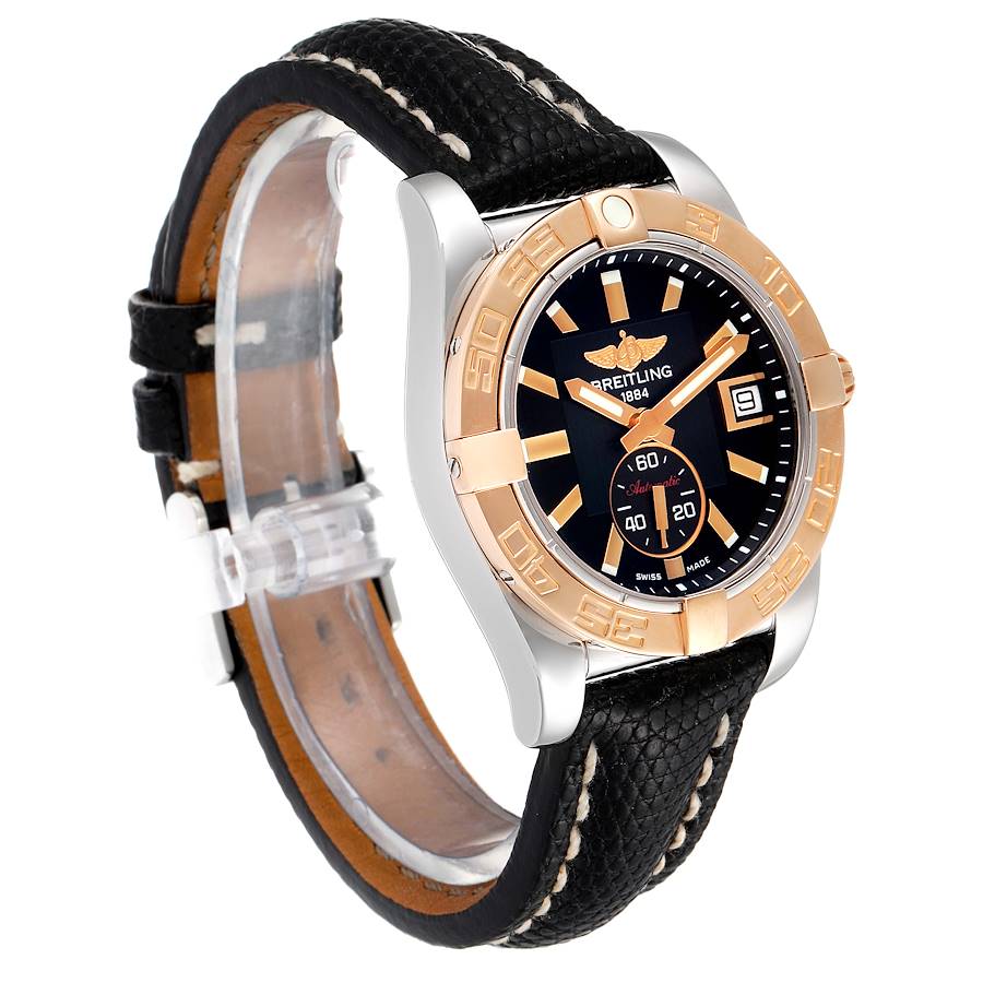 Breitling Galactic 36 Stainless Steel Rose Gold Watch C37330