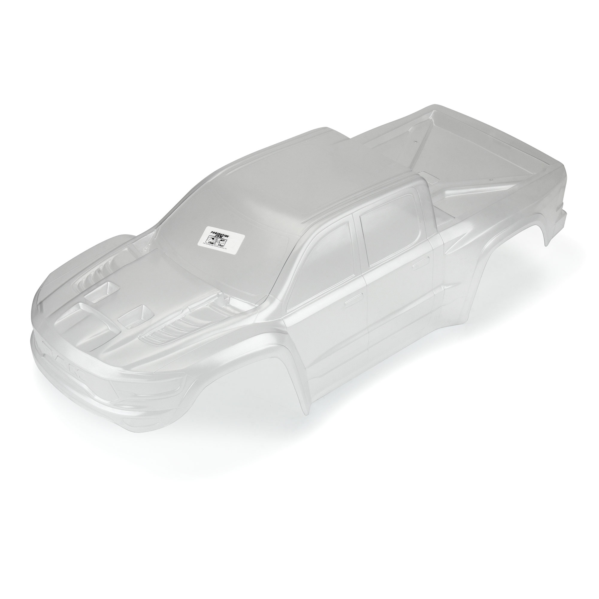 1/5 Pre-Cut 2021 Ram 1500 Clear Body: X-MAXX