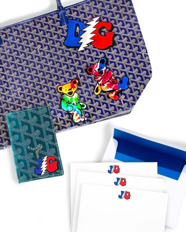 Goyard Customize Card Case — Premium Personalized Dupe