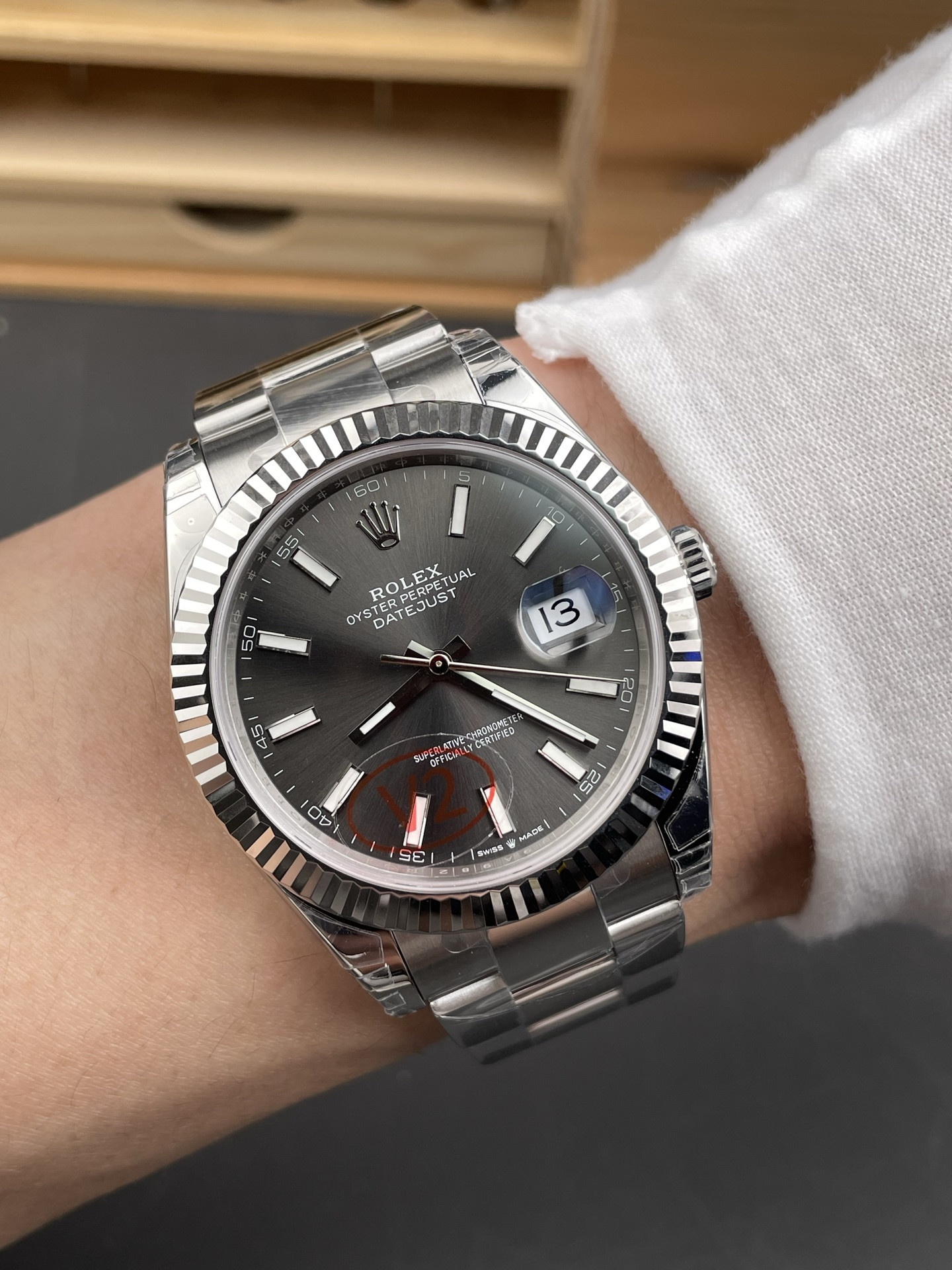 Grey Dial Datejust V2 Version