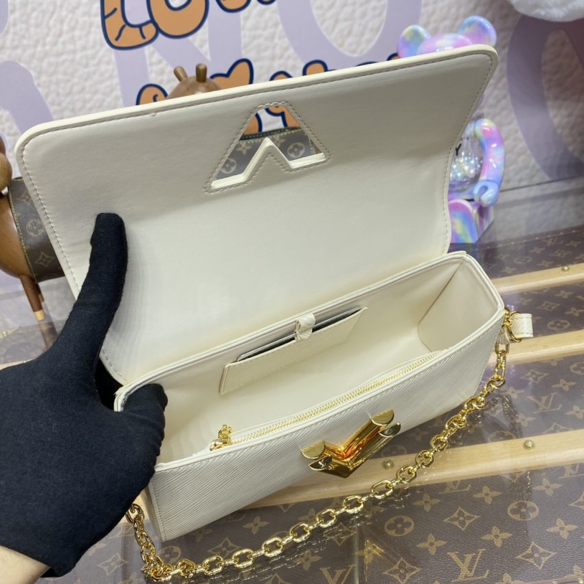 Replica Louis Vuitton Twist West Pochette White