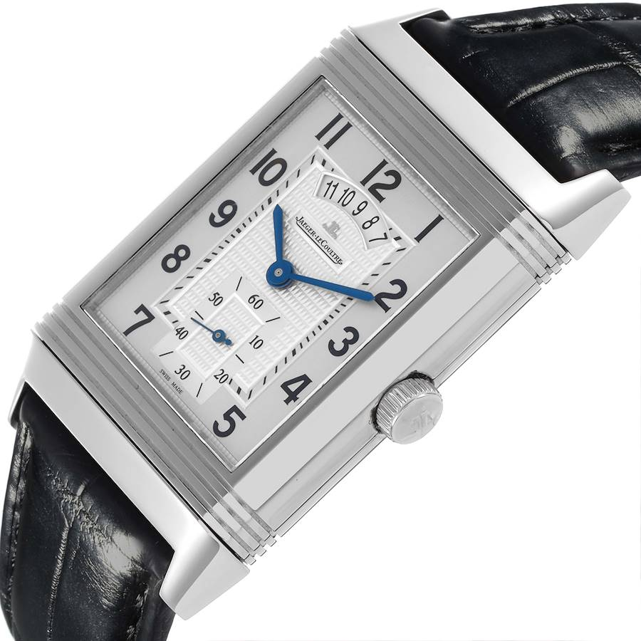 Jaeger LeCoultre Grande Reverso Steel Mens Watch 273.8.85 Q3748421