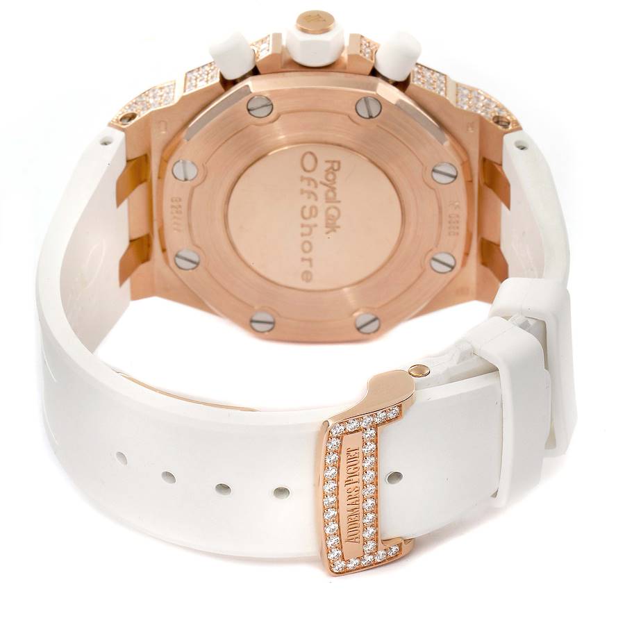 Audemars Piguet Royal Oak Offshore Rose Gold Diamond Ladies Watch 26092OK