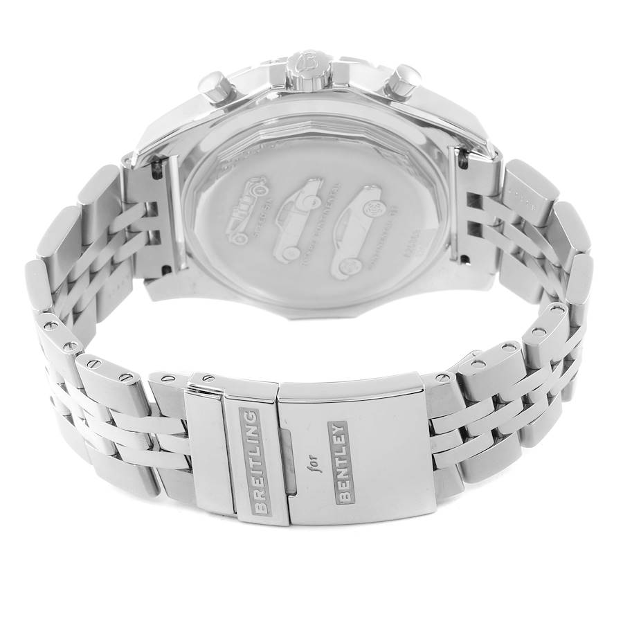 Breitling Bentley Motors T Slate Dial Chronograph Steel Mens Watch A25363