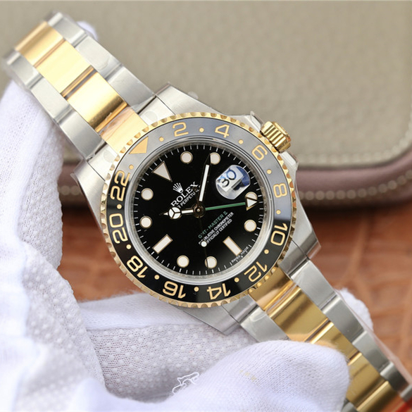 Rolex GMT-Master 2 Black/Gold Bezel Multicolor Selection 40mm