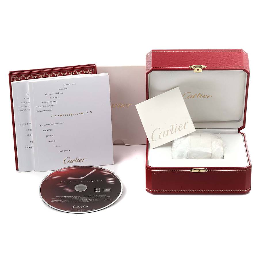 Cartier Tank Francaise Mother of Pearl Dial Steel Ladies Watch W51028Q3