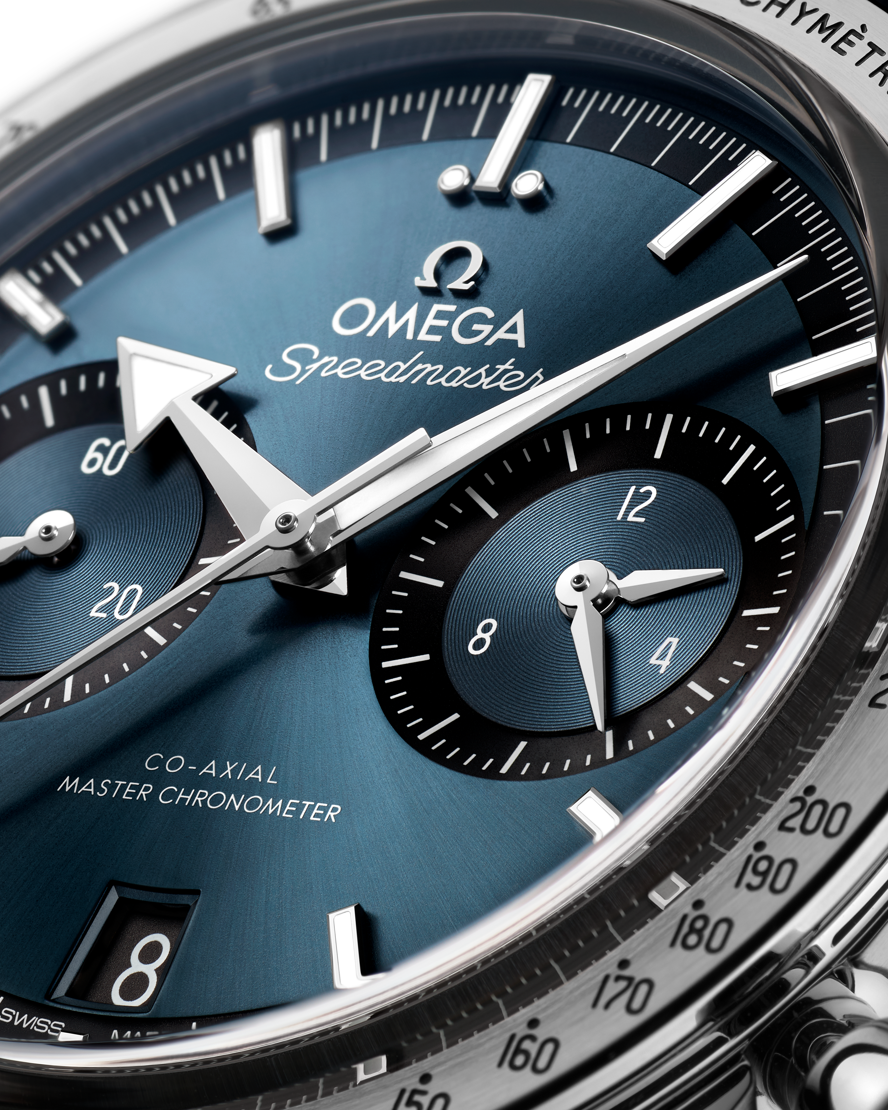 Speedmaster '57 40.5 mm, steel on leather strap 332.10.41.51.03.001