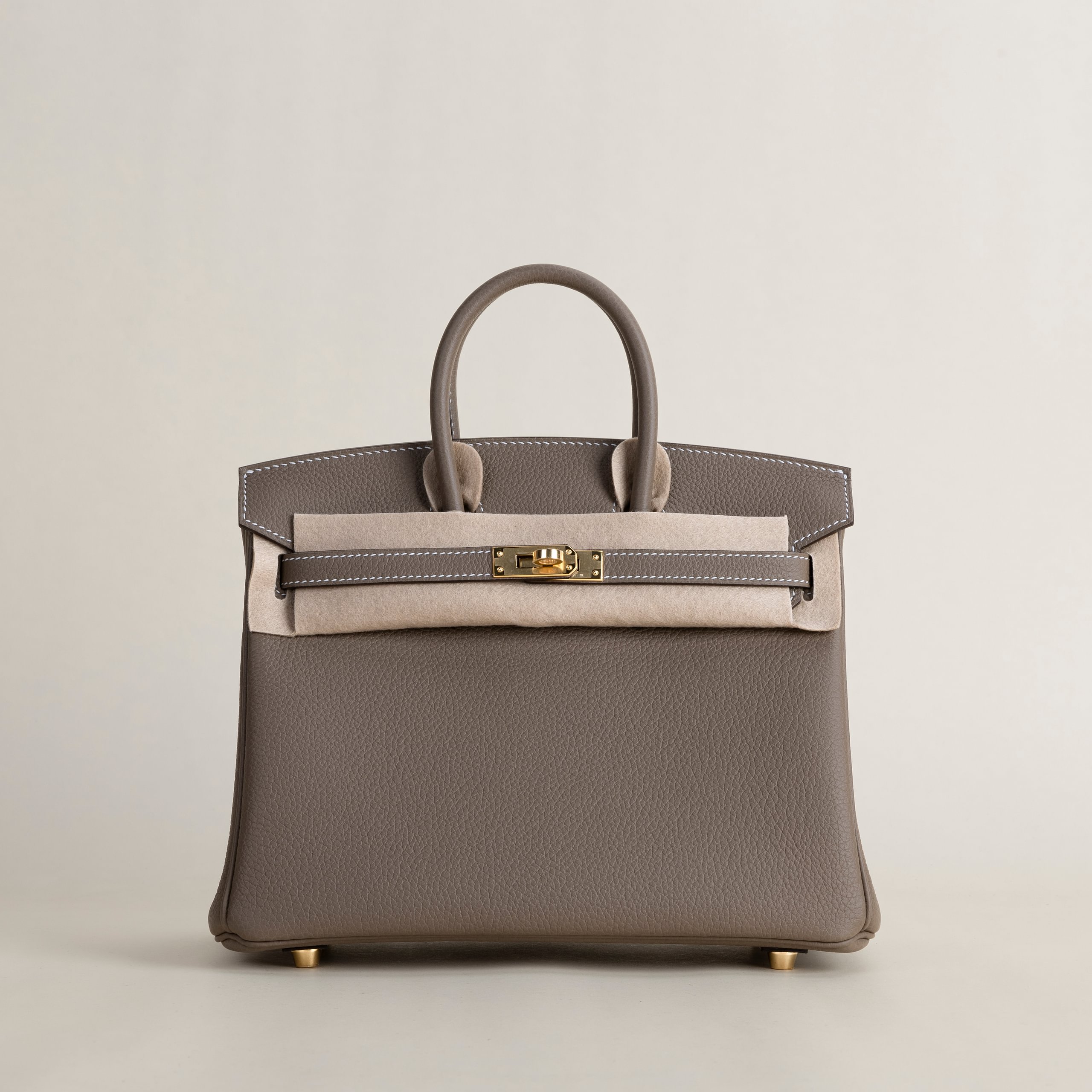 Birkin 25 togo etoupe GHW