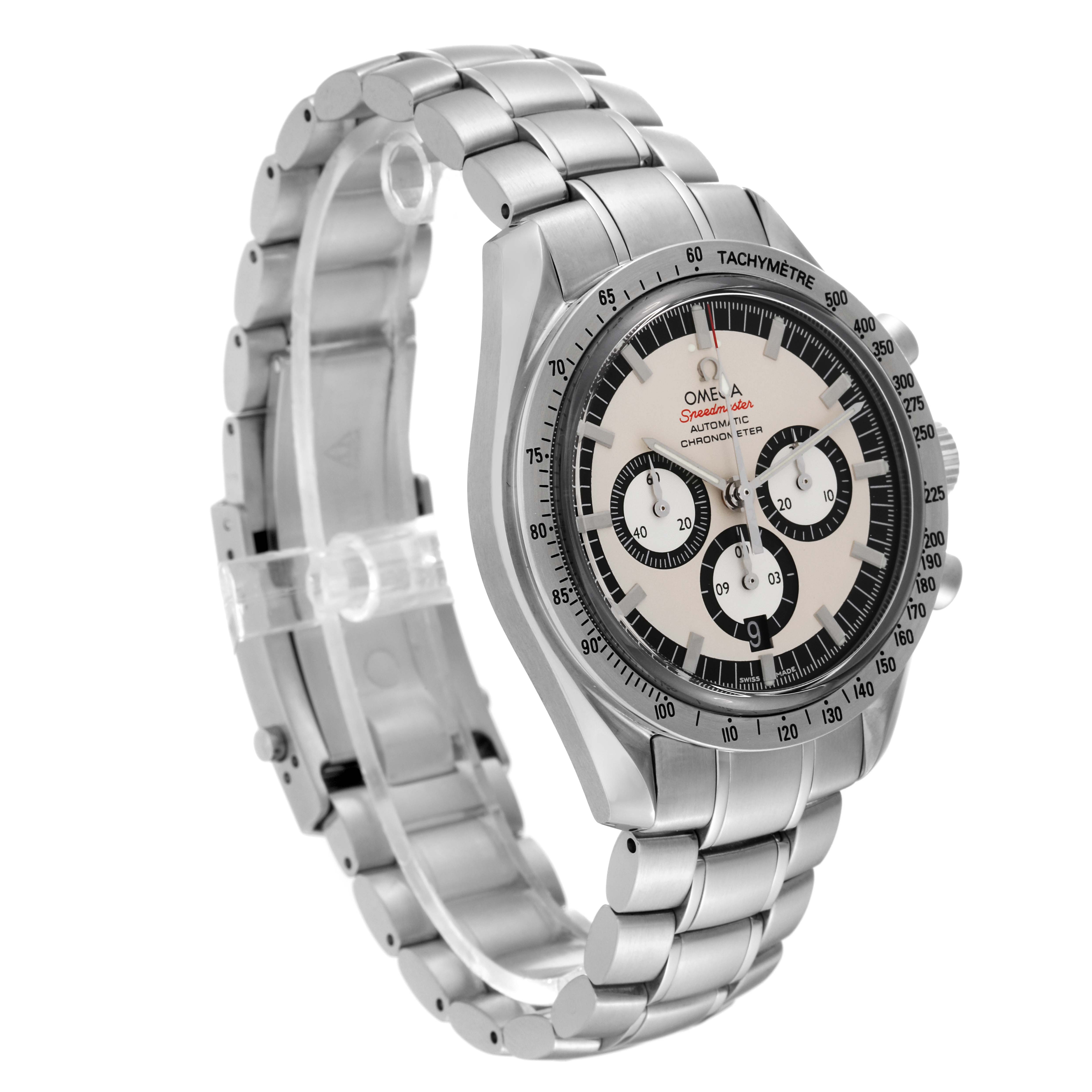 Omega Speedmaster Schumacher Legend Limited Edition Steel Mens Watch 42.0 MM 3506.31.00 Card