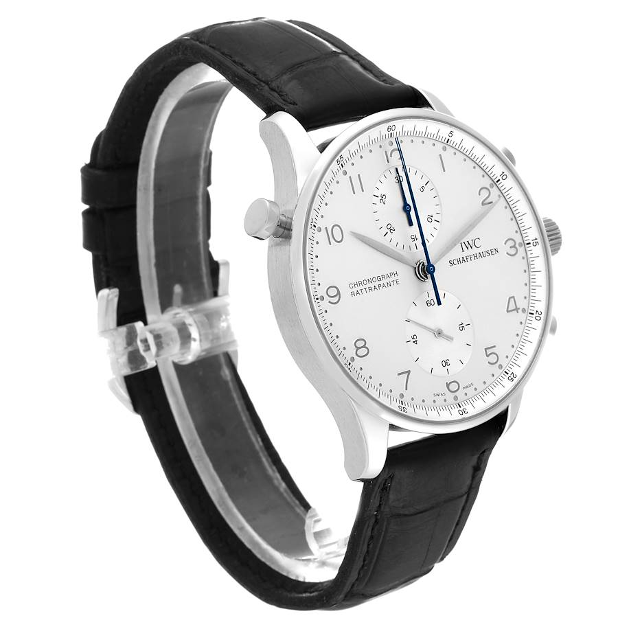 IWC Portuguese Chrono Rattrapante Platinum Limited 250 Mens Watch IW371205