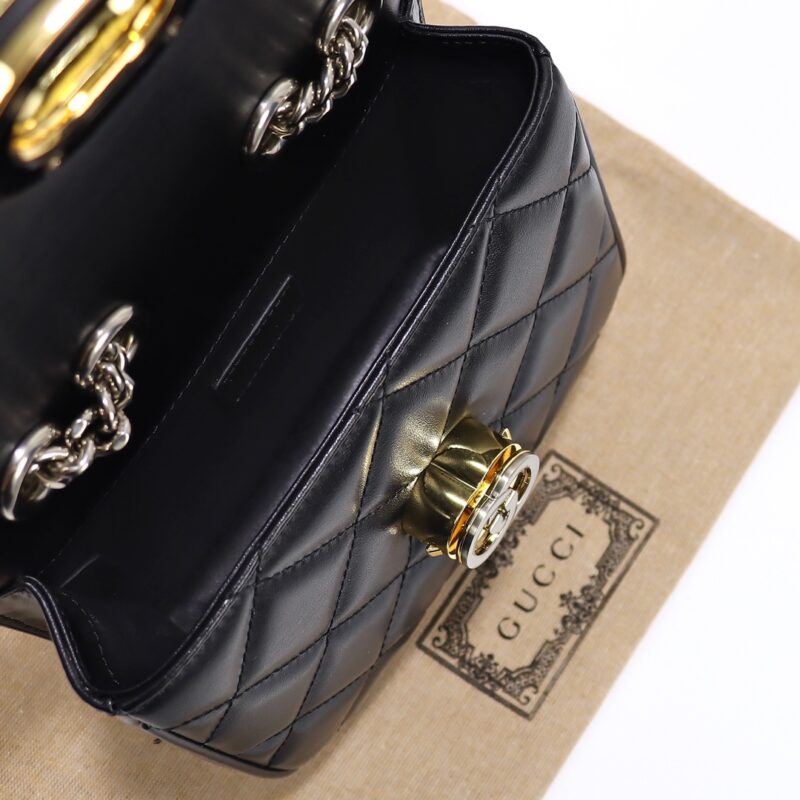 Replica Gucci Gucci Deco Double G Black