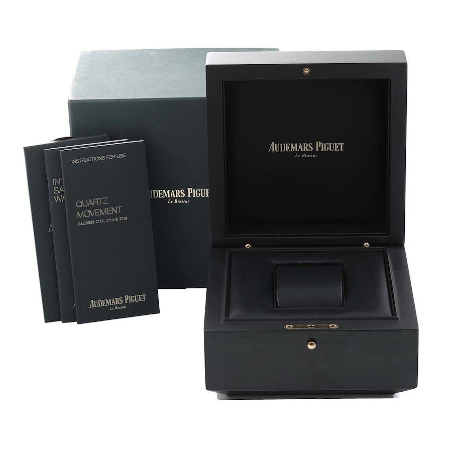 Audemars Piguet Jules Titanium Platinum 6th Day Schwarzenegger Limited 50 Mens Watch 25949IP