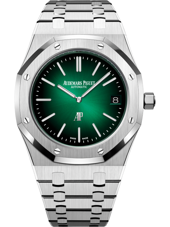ROYAL OAK &ldquo;JUMBO&rdquo; Smoked Green Dial 39mm
