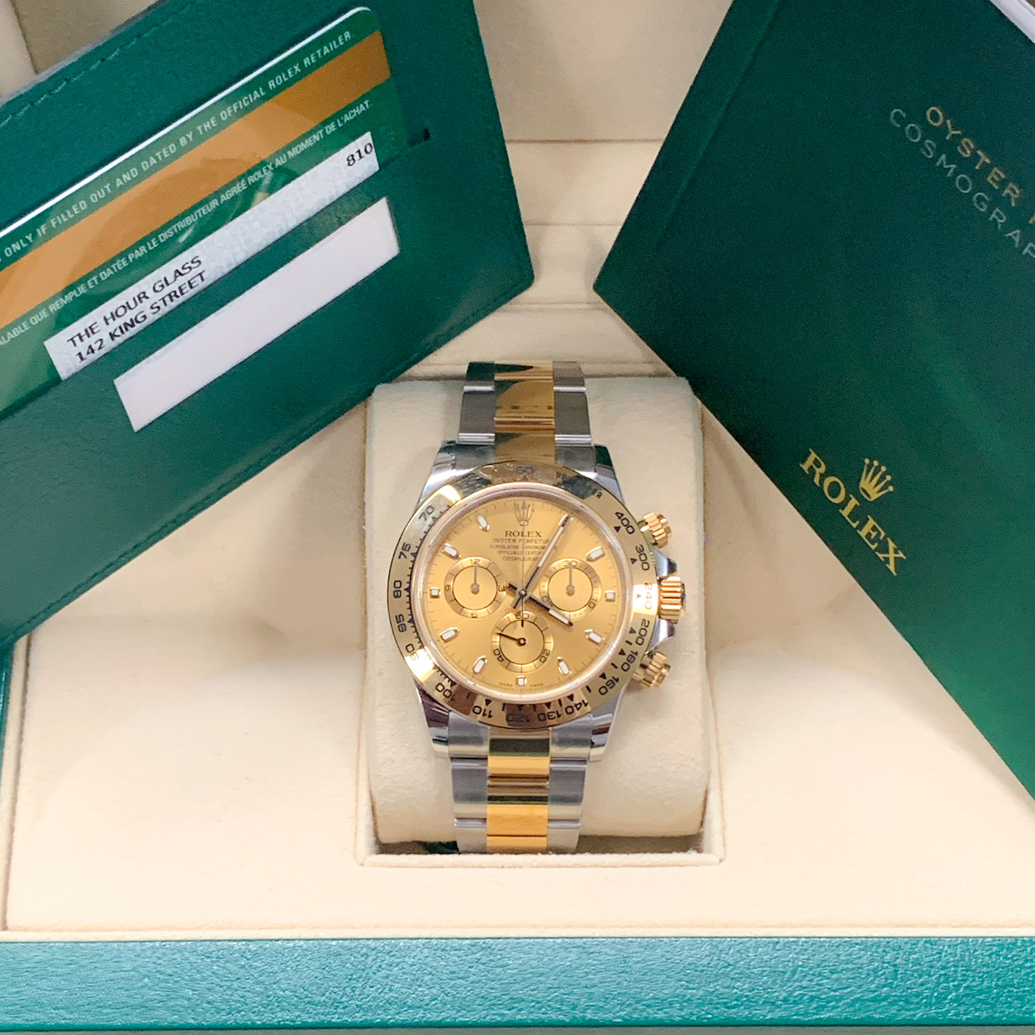 Rolex Cosmograph Daytona Gold 40mm Champagne Dial 116503-0003