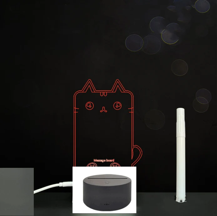 3D Acrylic Board Handwriting Message Board