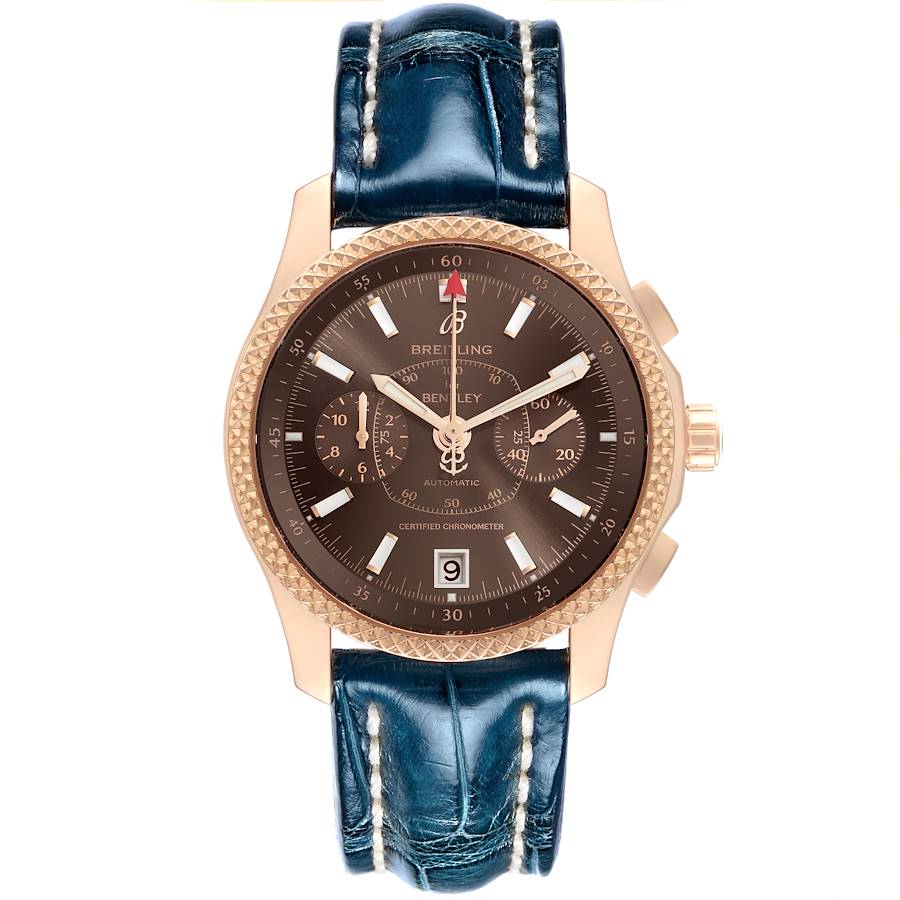 Breitling Bentley Mark VI Rose Gold Special Edition Mens Watch R26362