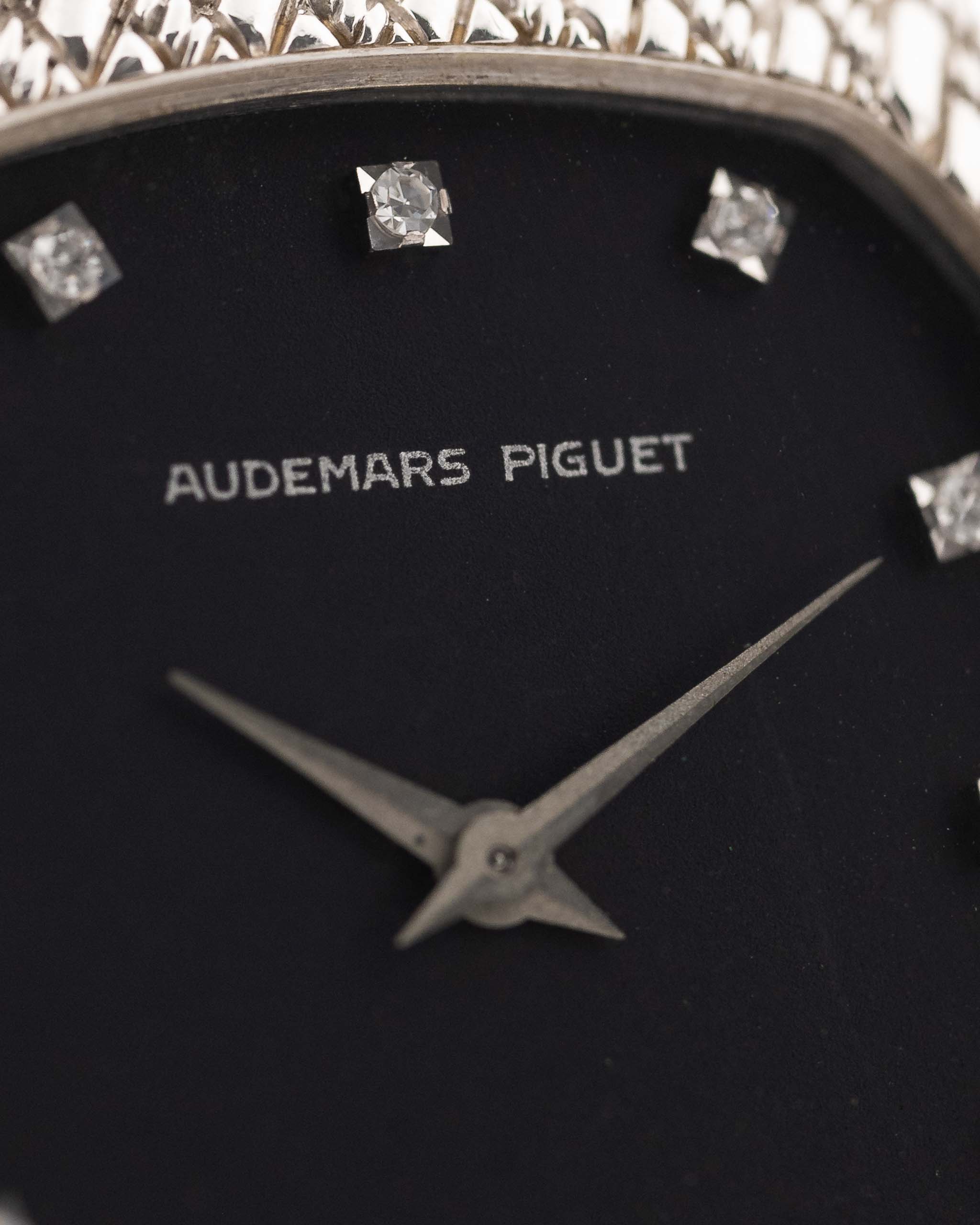 Audemars Piguet Cobra 18k Grey Diamond 1980s